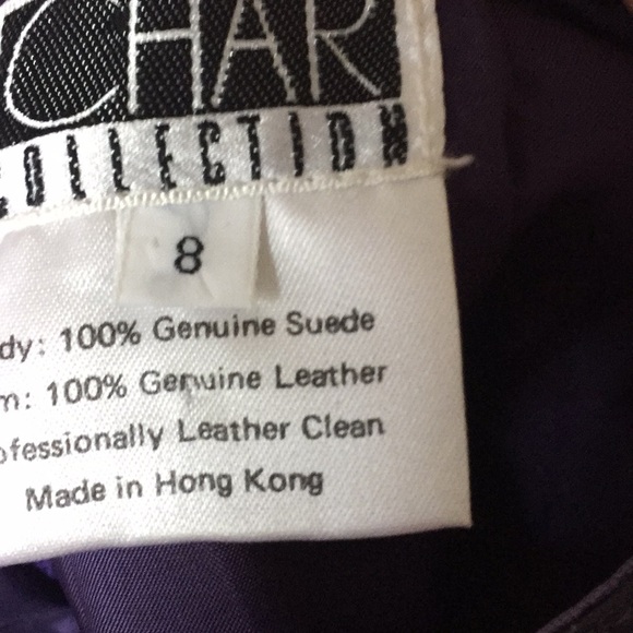 Vintage genuine Suede Skirt. - Picture 5 of 7